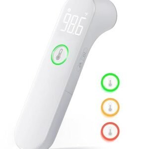 Digital Thermometer for Adults & Kids – Fast, Accurate, with Fever Alarm & Mute Mode